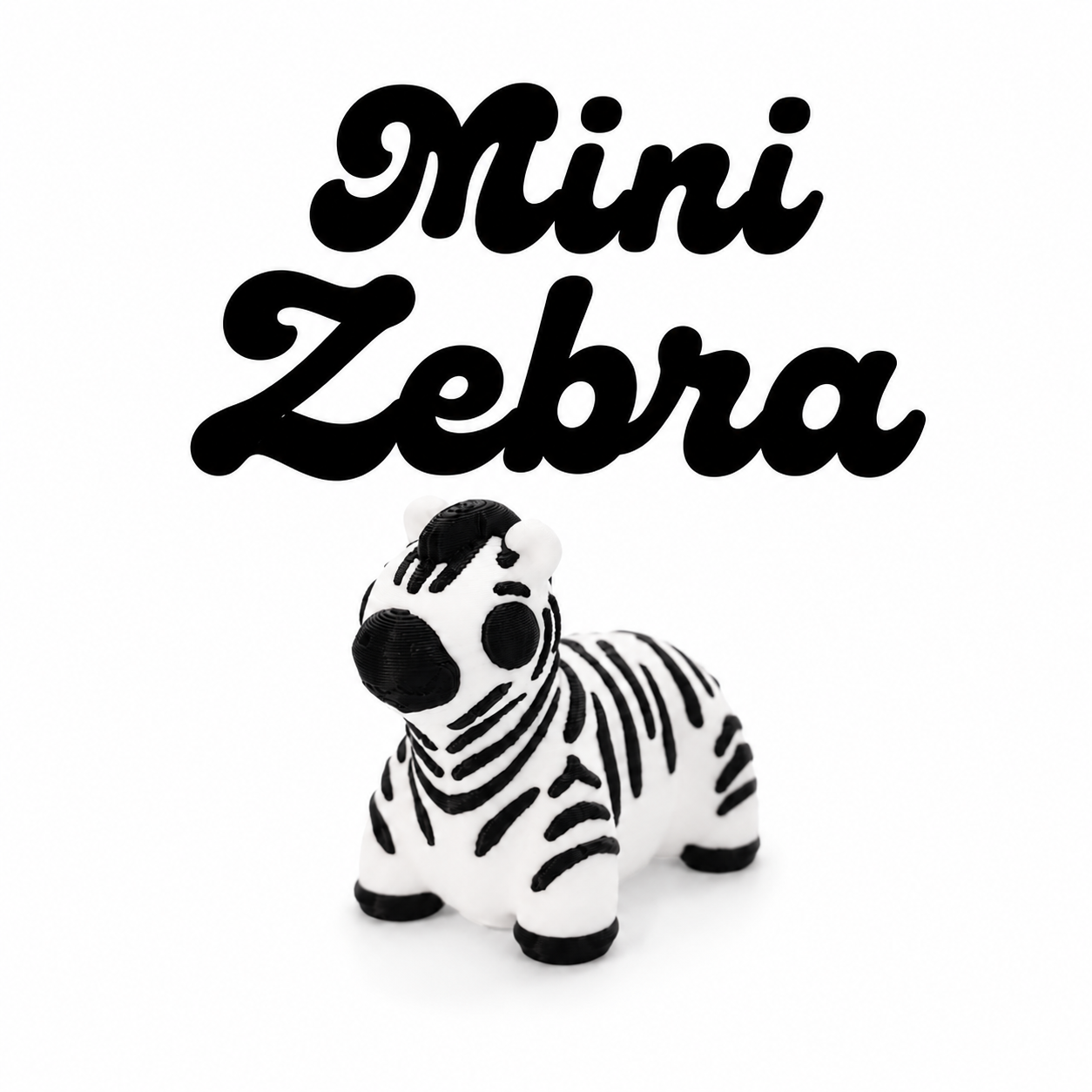 Mini zebra articulada