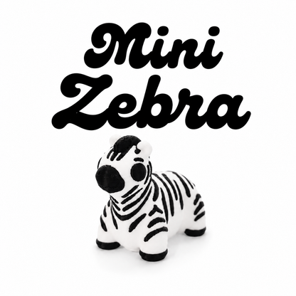 Mini zebra articulada