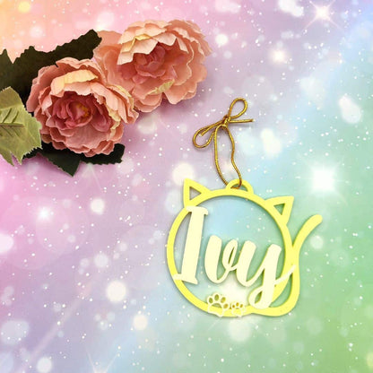 Bolas 3D: Forma de Gato (personalizables)