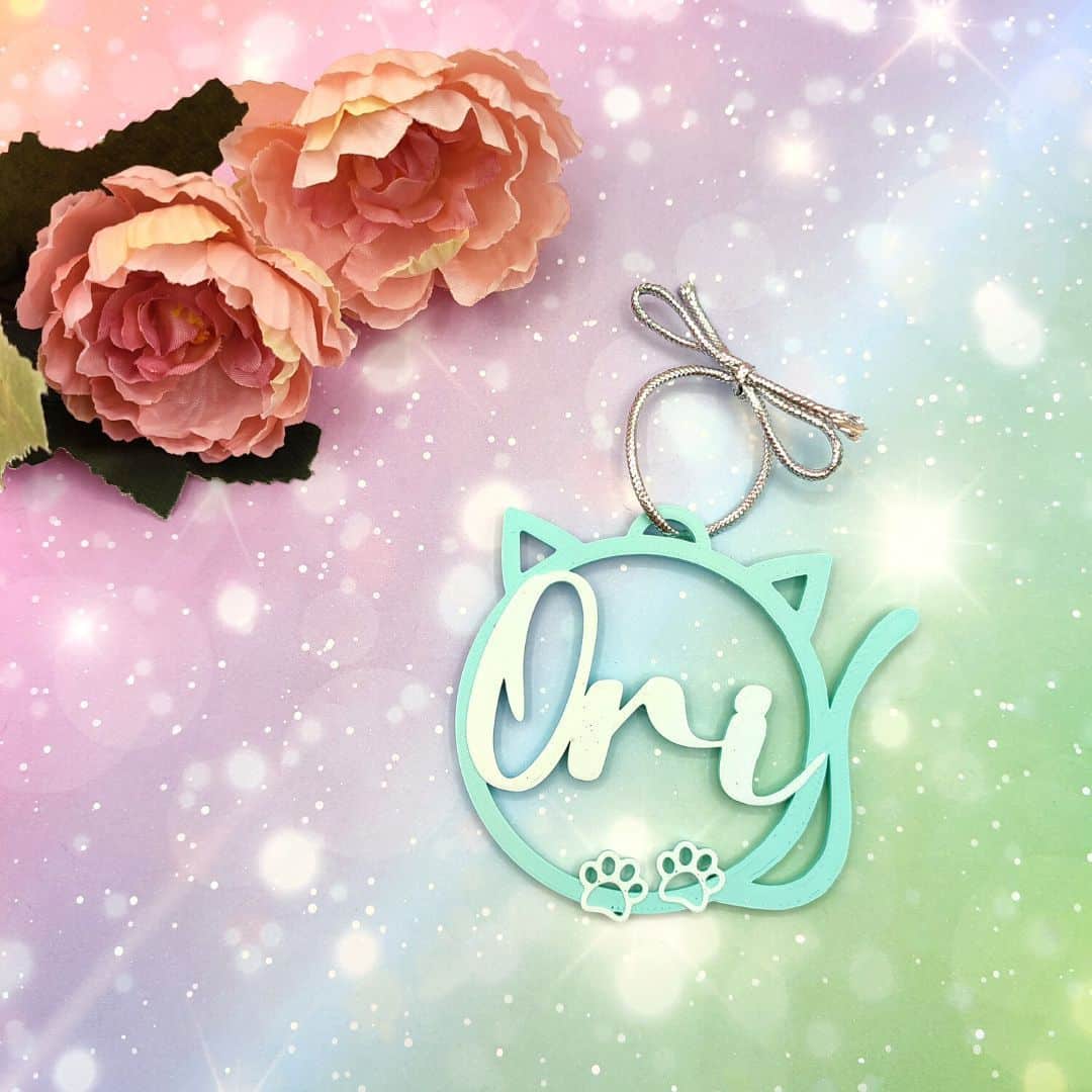 Bolas 3D: Forma de Gato (personalizables)