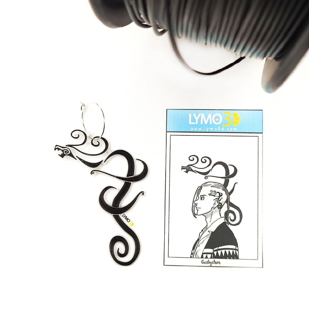 Pendientes Draken tattoo