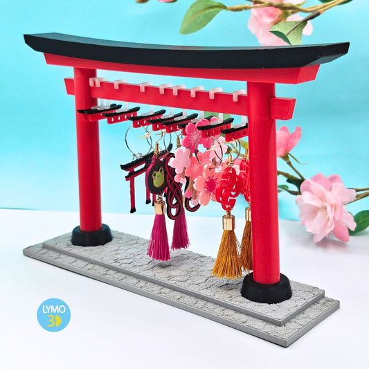 Exhibidor torii para pendientes