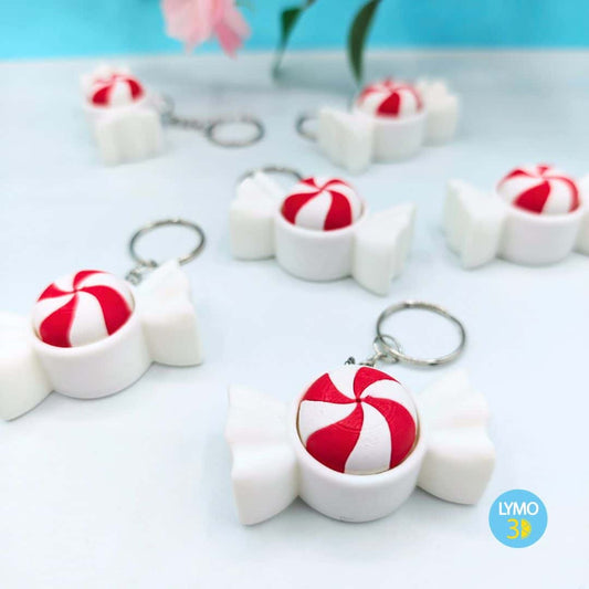 Llavero clicker caramelo