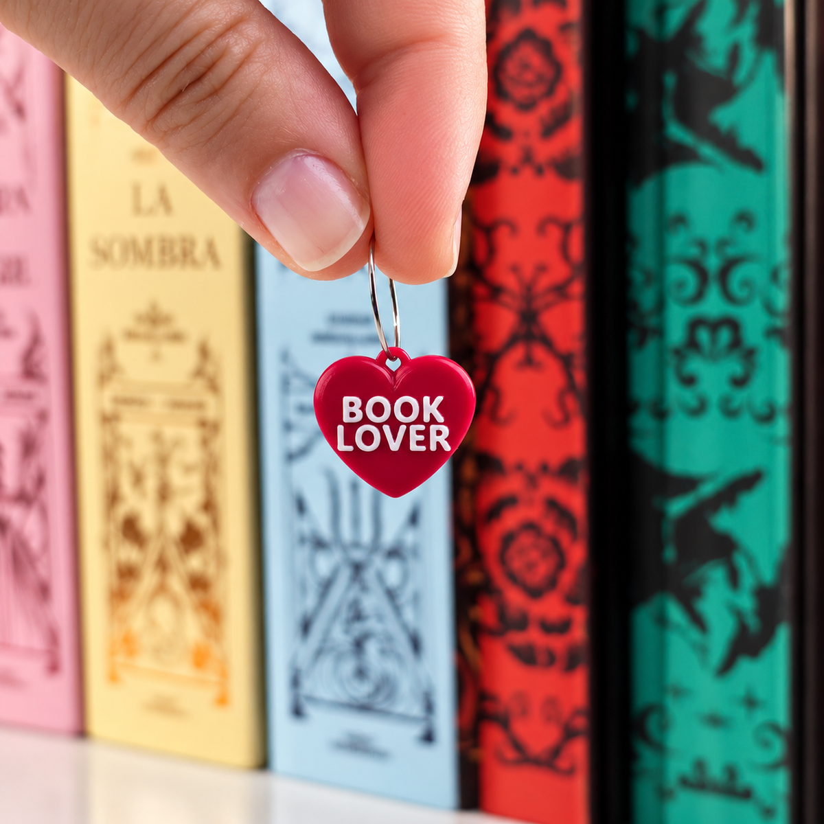 Pendientes Book Lover