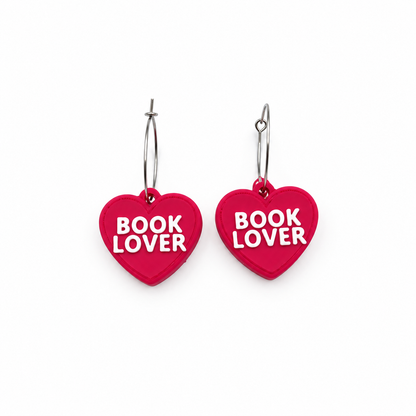 Pendientes Book Lover