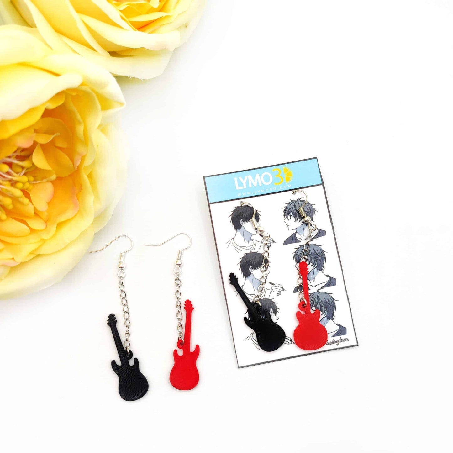 Pendientes Guitarras