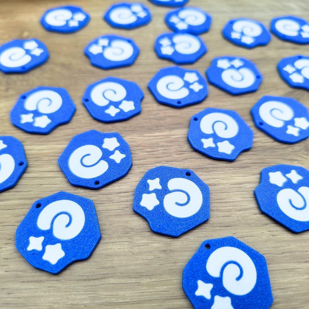 Pendientes fósil y hoja