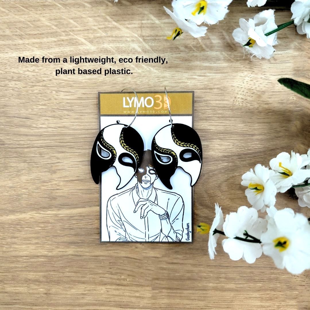 Mysteriöse Maskenohrringe