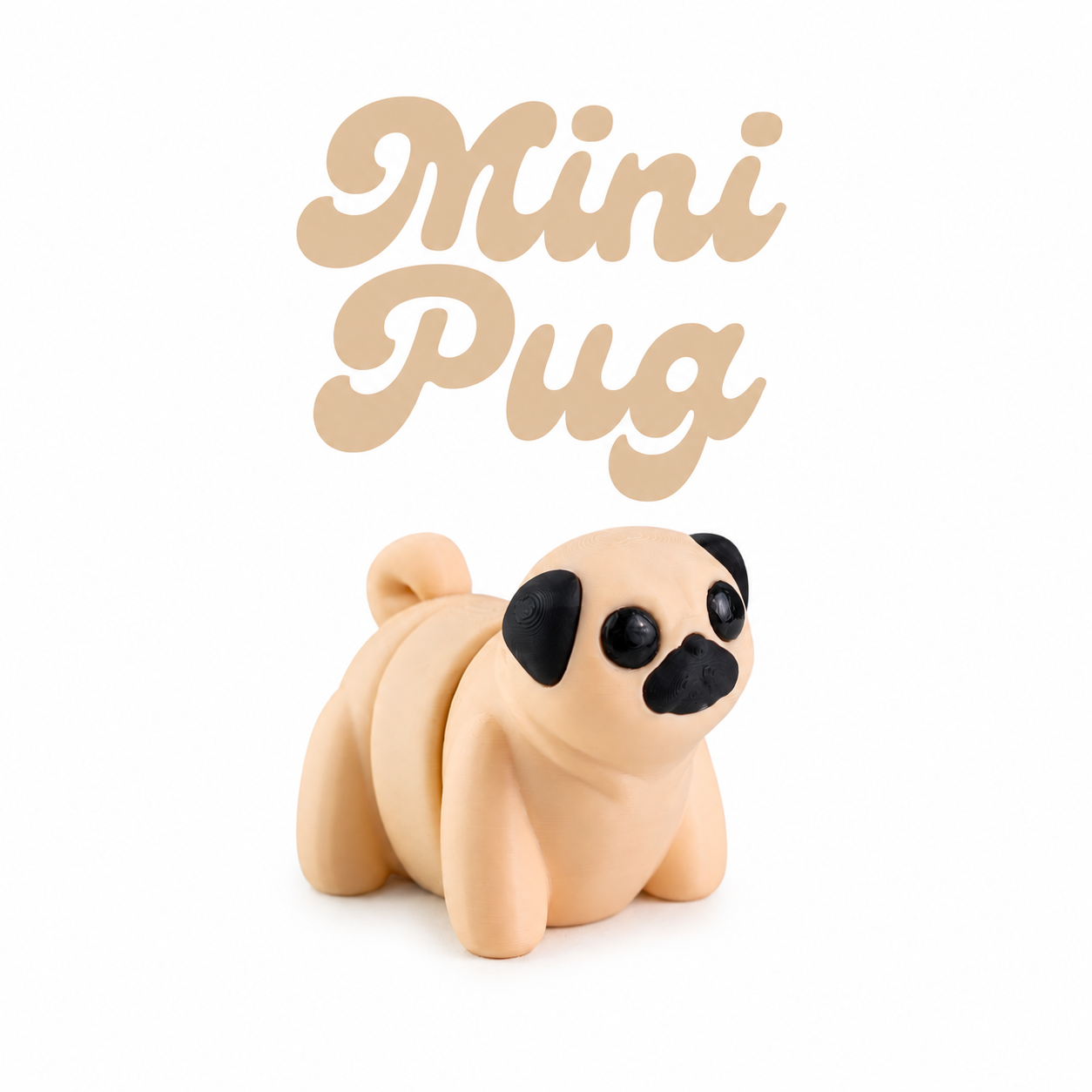 Gelenkiger Mini-Mops