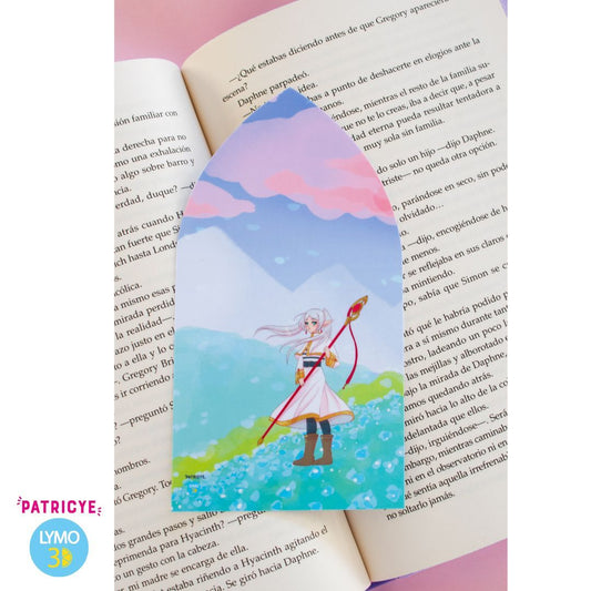 Marcapáginas para ventana gótica