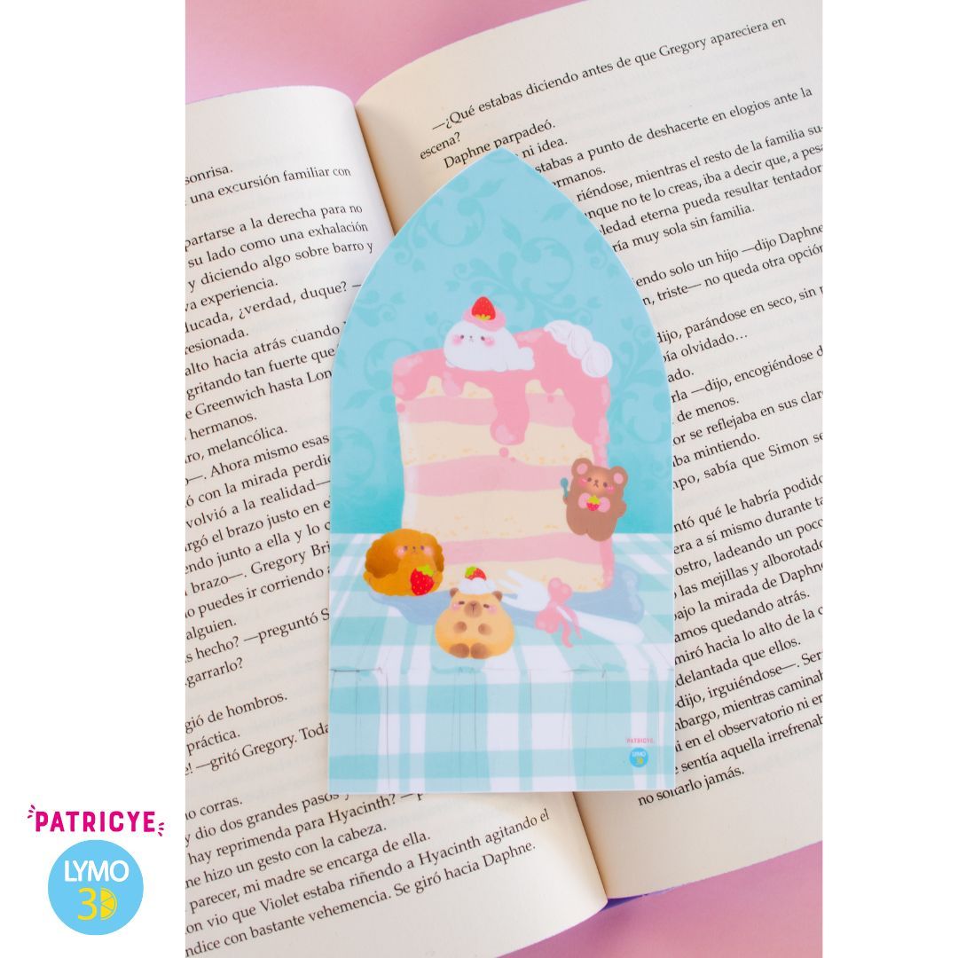 Marcapáginas para ventana gótica