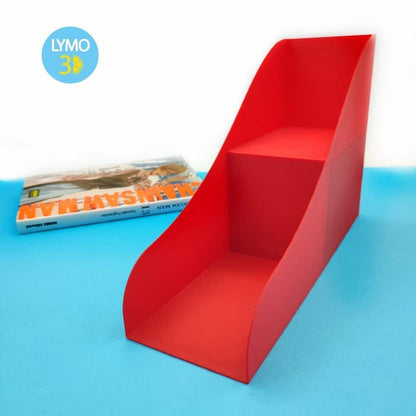 soportes para mangas y comics de colores x lymo3d rojo diablo