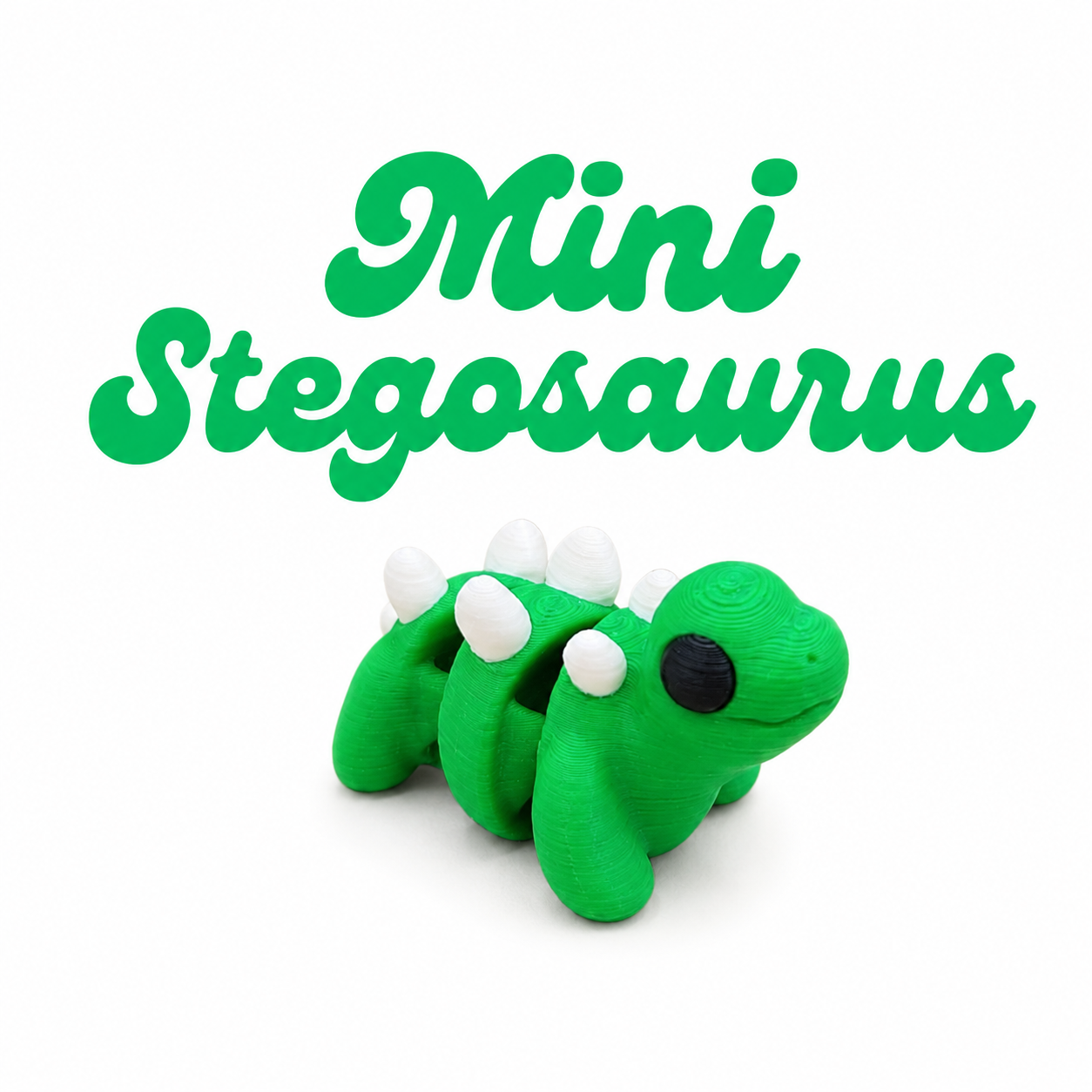 Beweglicher Mini-Stegosaurus