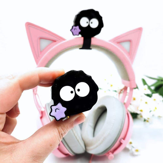 Pelusa de hollín para auriculares susuwatari para auriculares z lymo3d (5)